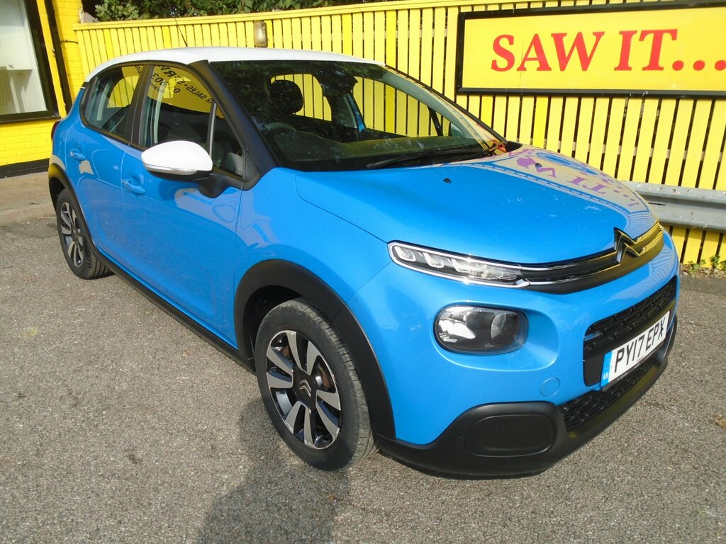 Citroen C3 1.2 Puretech Feel Hatchback Euro Blue