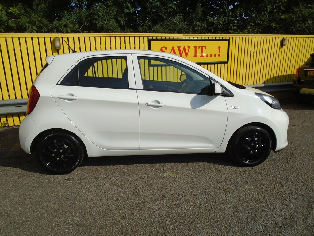 Kia Picanto 1.0 1 Hatchback Euro 5 68 Bhp White #4