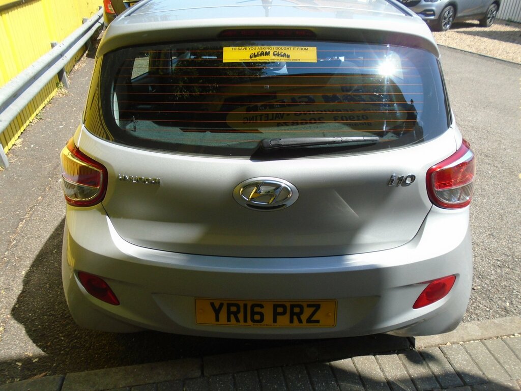 Hyundai I10 1.0 Premium Hatchback Euro 5 66 YR16PRZ Grey #6
