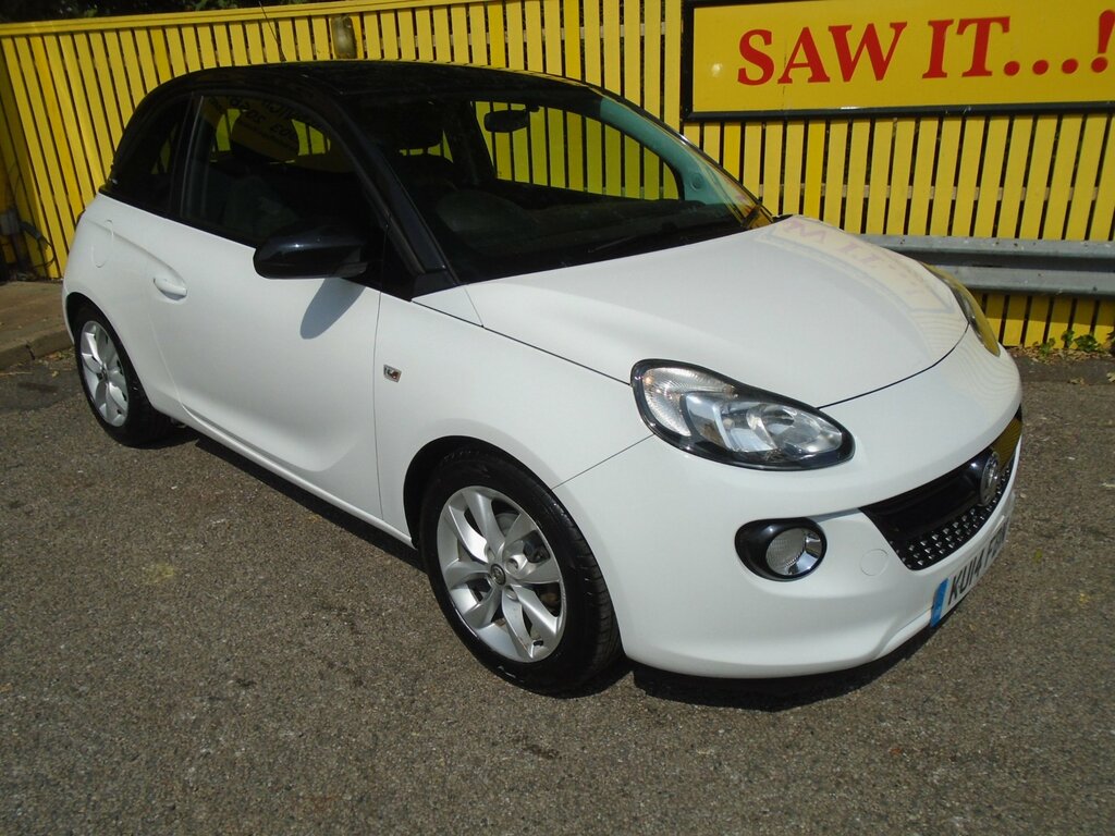 Vauxhall Adam 1.2 16V Jam Hatchback Euro 5 70 White