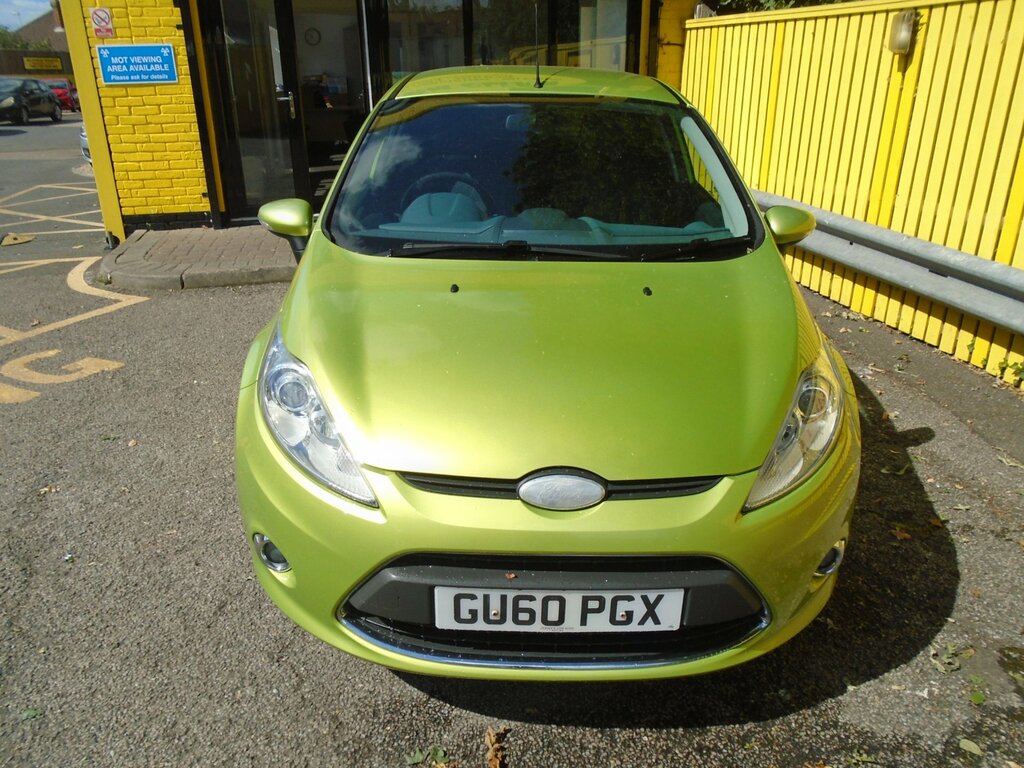 Ford Fiesta 1.25 Zetec Hatchback 129 Gkm, Green #3