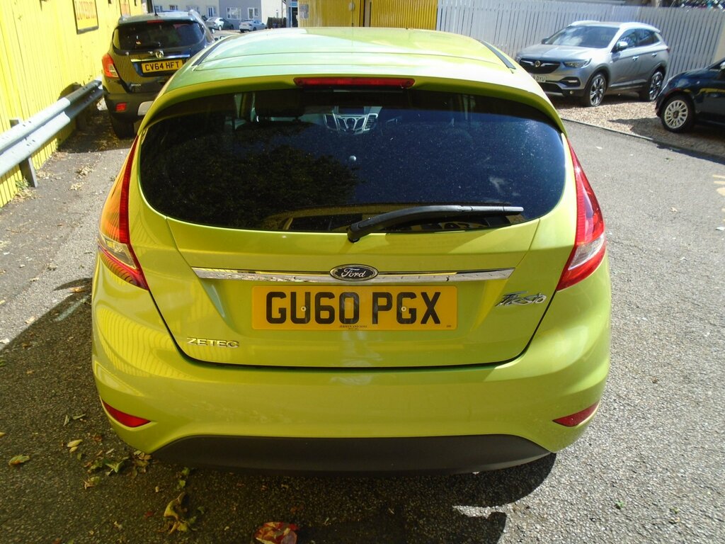 Ford Fiesta 1.25 Zetec Hatchback 129 Gkm, Green #6