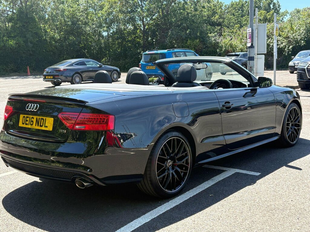 Audi A5 1.8 Tfsi S Line Special Edition Plus Euro 6 Ss OE16NDL Black #5