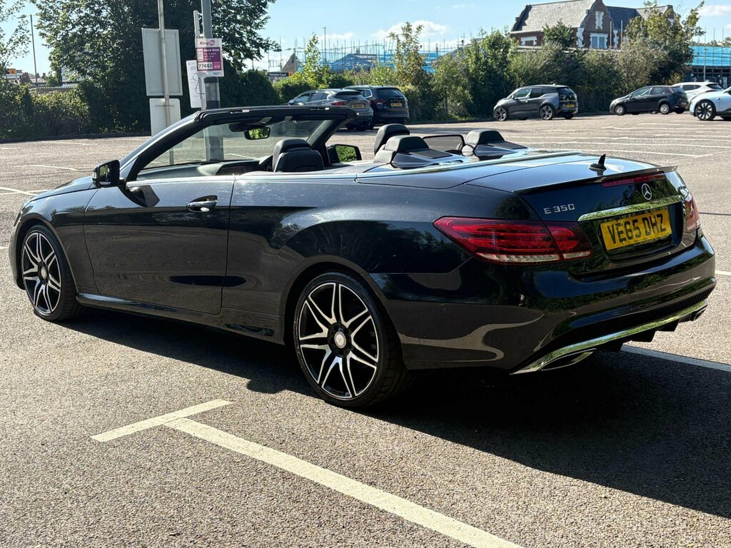 Mercedes-Benz E Class 3.0 E350d V6 Bluetec Amg Line Cabriolet G-tronic Black #4