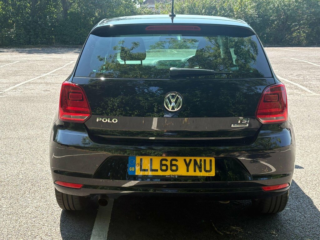 Volkswagen Polo 1.2 Tsi Bluemotion Tech Match Dsg Euro 6 Ss Black #6