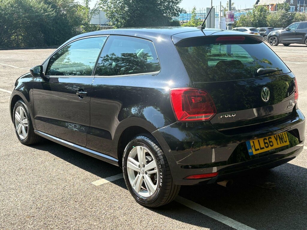 Volkswagen Polo 1.2 Tsi Bluemotion Tech Match Dsg Euro 6 Ss Black #4