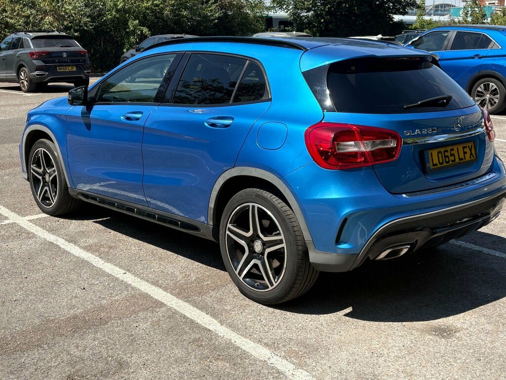 Mercedes-Benz GLA Class 2.1 Gla220d Amg Line 7G-dct 4Matic Euro 6 Ss Blue #4