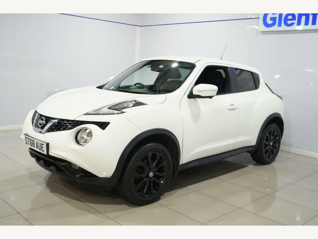 Nissan Juke 1.5 Dci Tekna Euro 6 S S ST68AUE White #3