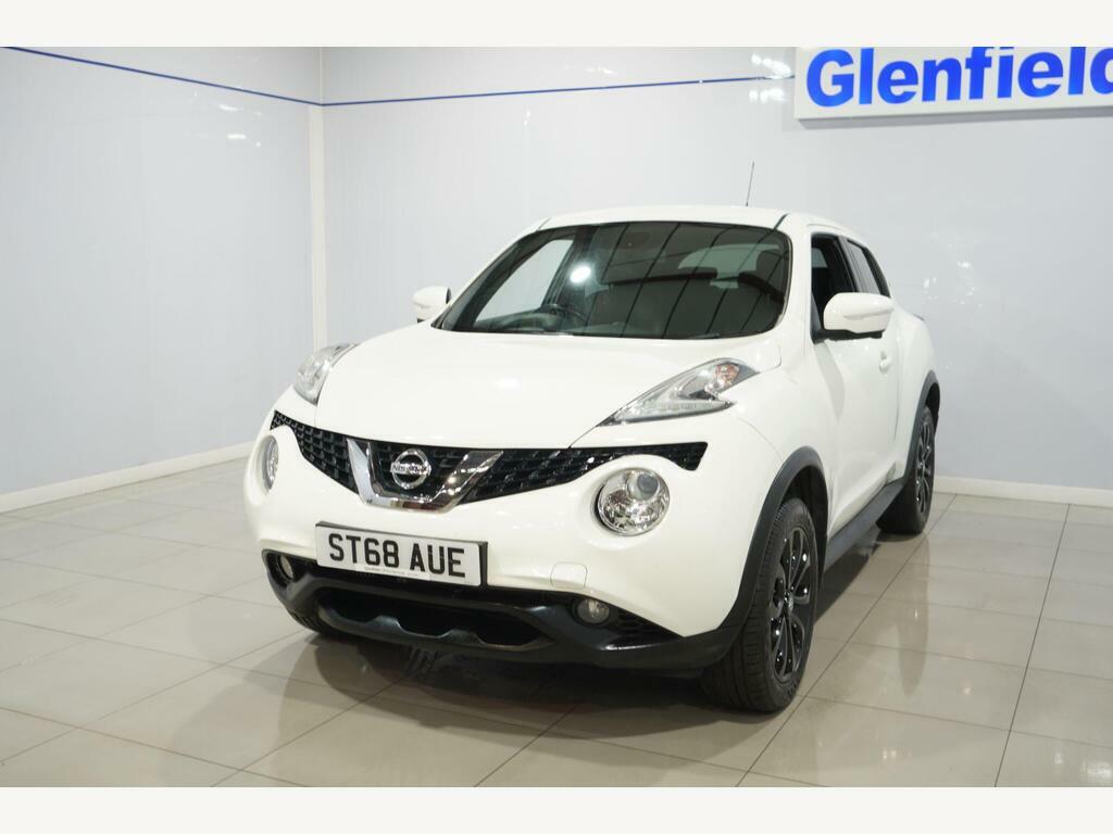 Nissan Juke 1.5 Dci Tekna Euro 6 S S ST68AUE White #4