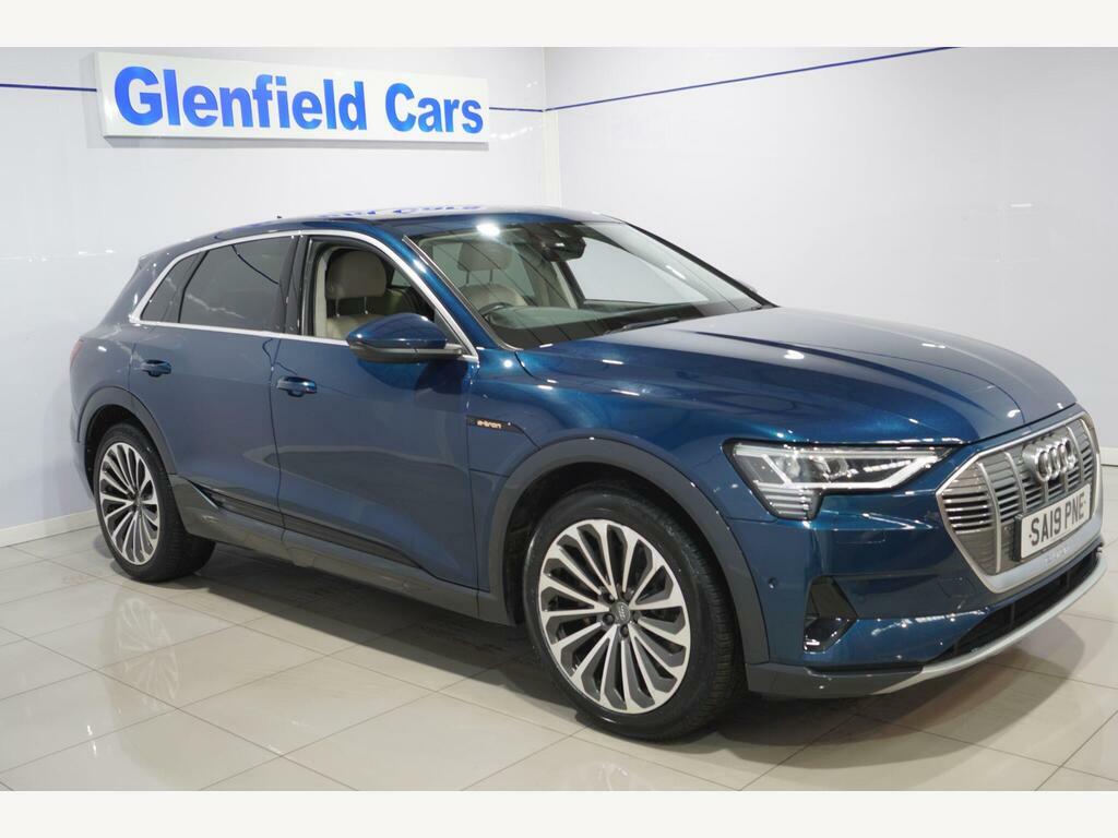 Audi E-tron 55 Quattro Blue #5