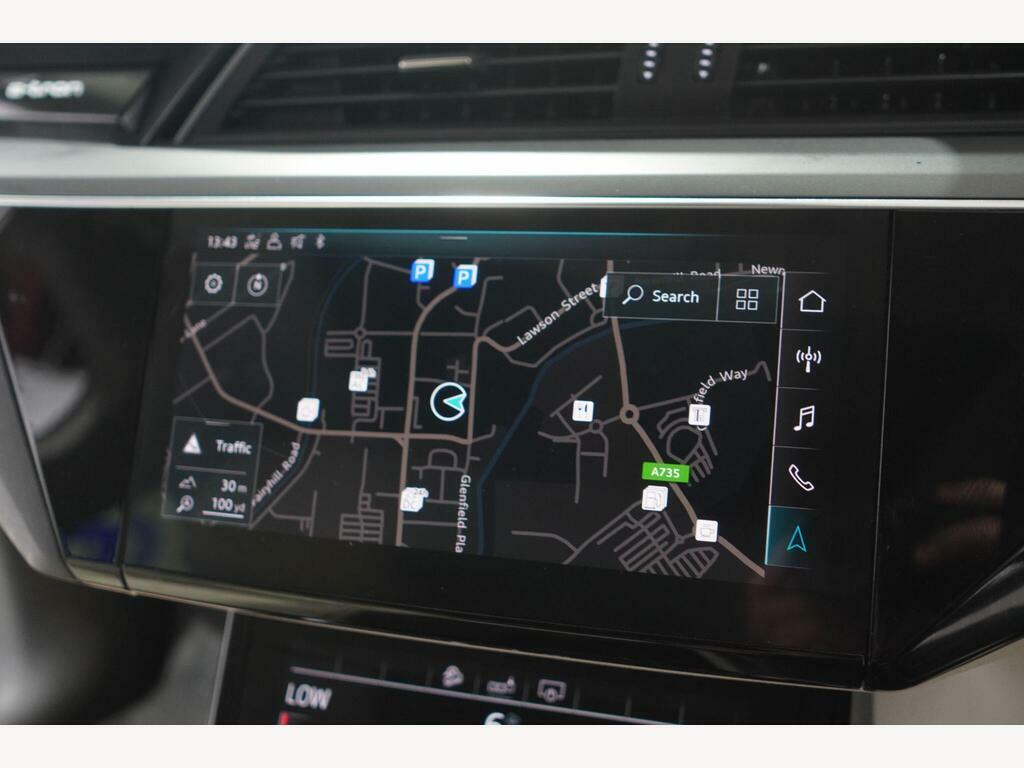 Audi E-tron 55 Quattro Blue #2