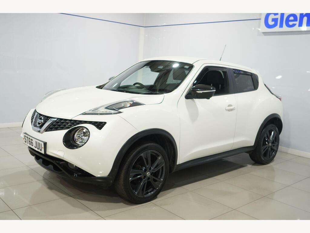 Nissan Juke 1.2 Dig-t N-vision Euro 6 S S ST66JUU White #4