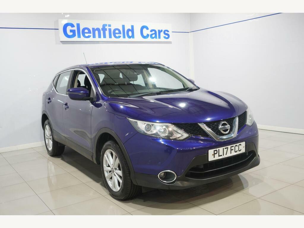 Nissan Qashqai 1.5 Dci Acenta Euro 6 S S PL17FCC Blue #2