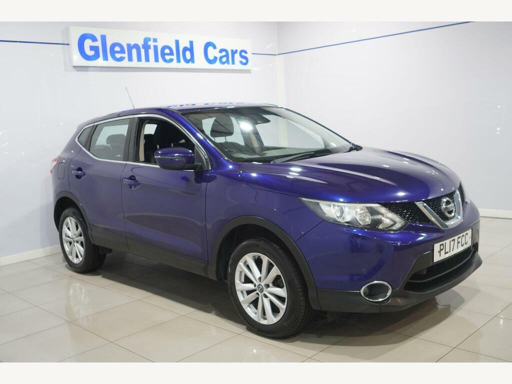 Nissan Qashqai 1.5 Dci Acenta Euro 6 S S PL17FCC Blue #3