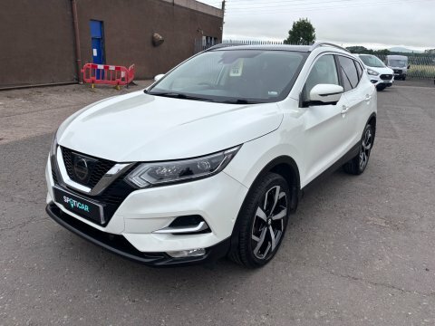 Nissan Qashqai Dci Tekna VF17RXN White #3
