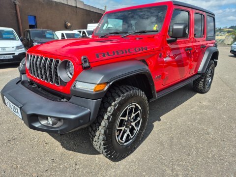Jeep Wrangler Rubicon Unlimited Red #3