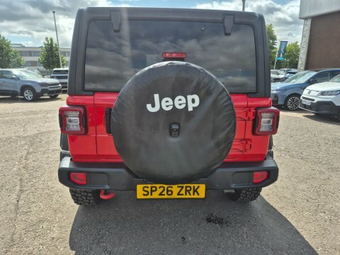 Jeep Wrangler Rubicon Unlimited Red #6