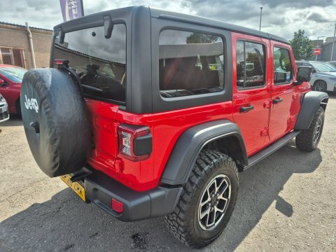 Jeep Wrangler Rubicon Unlimited Red #5