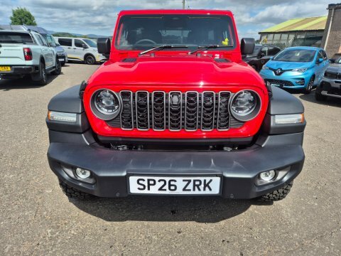 Jeep Wrangler Rubicon Unlimited Red #2