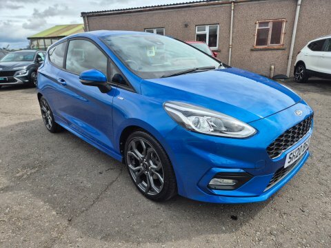 Ford Fiesta St-line Edition Blue
