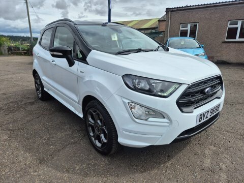 Ford Ecosport St-line White