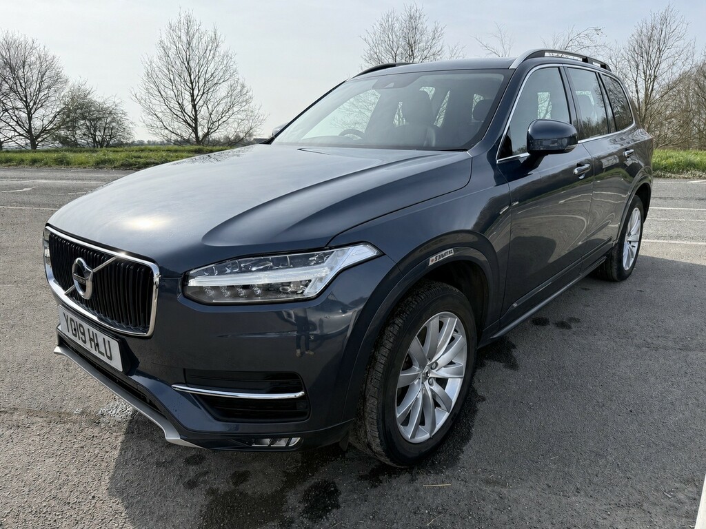 Volvo XC90 Suv 2.0 Momentum D5 Powerpulse Awd 2019 YO19HLU Blue #3