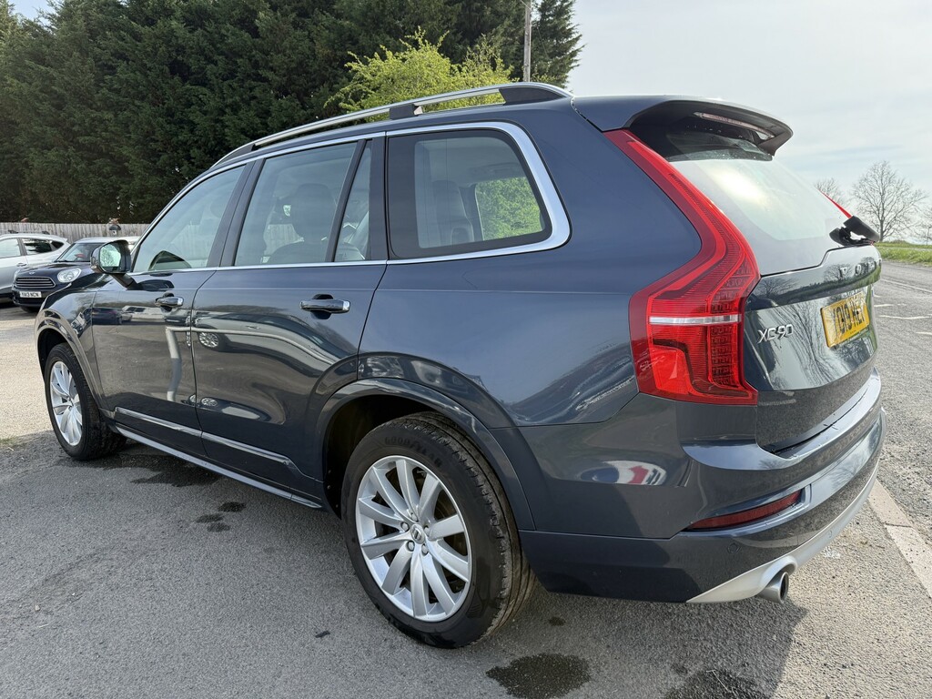 Volvo XC90 Suv 2.0 Momentum D5 Powerpulse Awd 2019 YO19HLU Blue #4