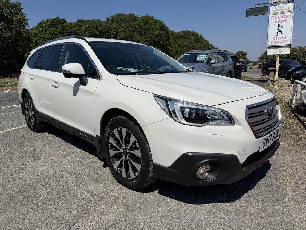 Subaru Outback Estate 2.0 D Se Premium 2017 White #2