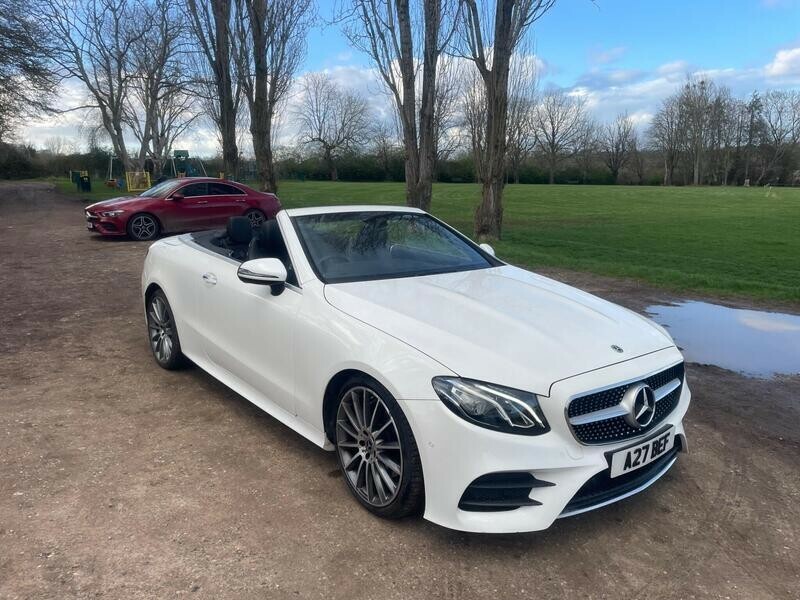 Mercedes-Benz E Class Convertible 2.0 E220d Amg Line 2018 White