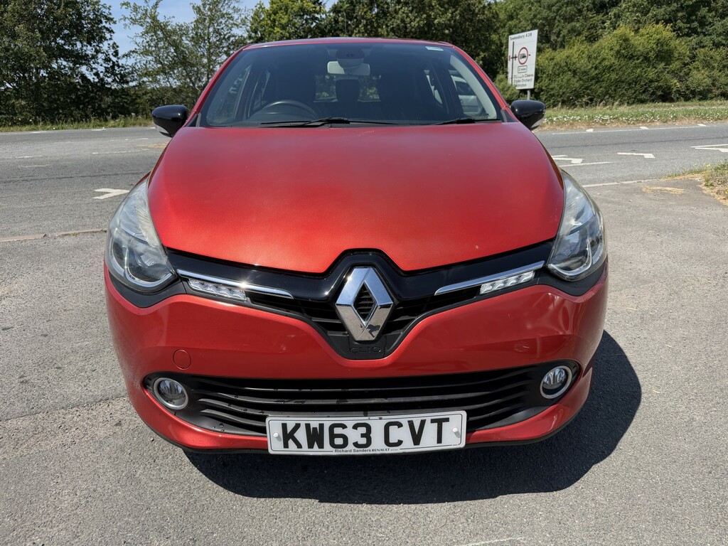Renault Clio Hatchback 1.2 Dynamique Medianav 1.2 16V 75 2014 Red #3