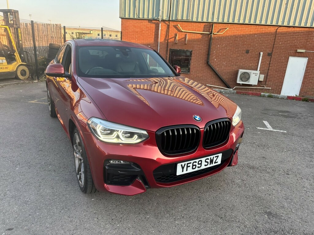 BMW X4 Suv 3.0 X4 M40d 2019 Red