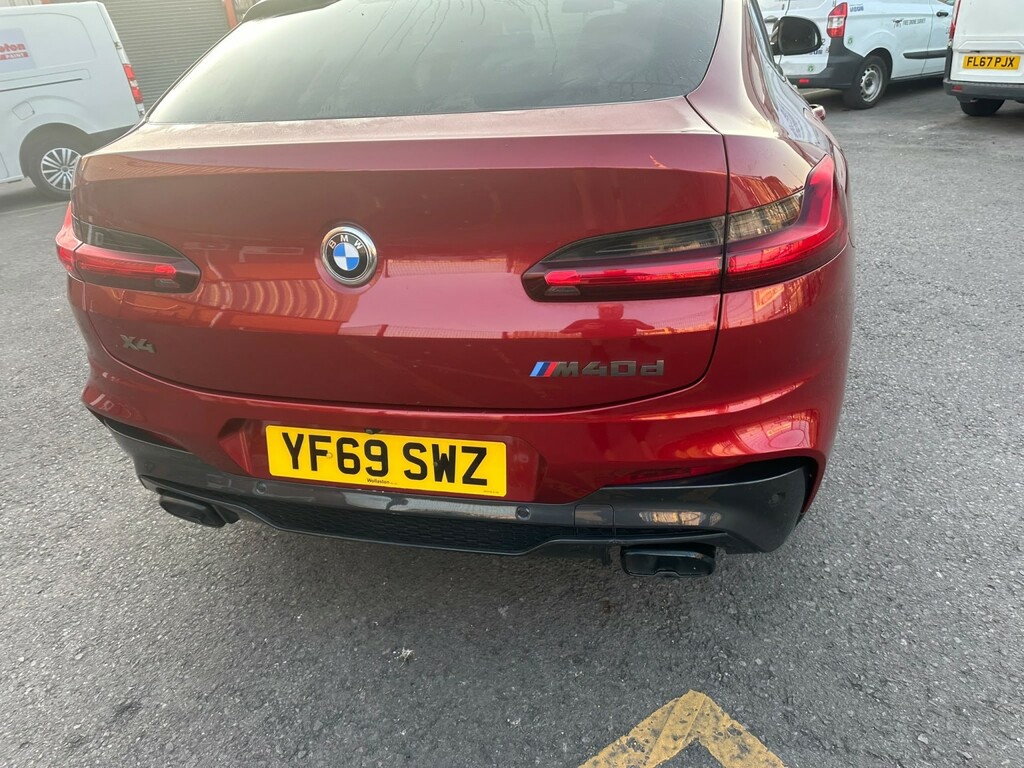 BMW X4 Suv 3.0 X4 M40d 2019 Red #3