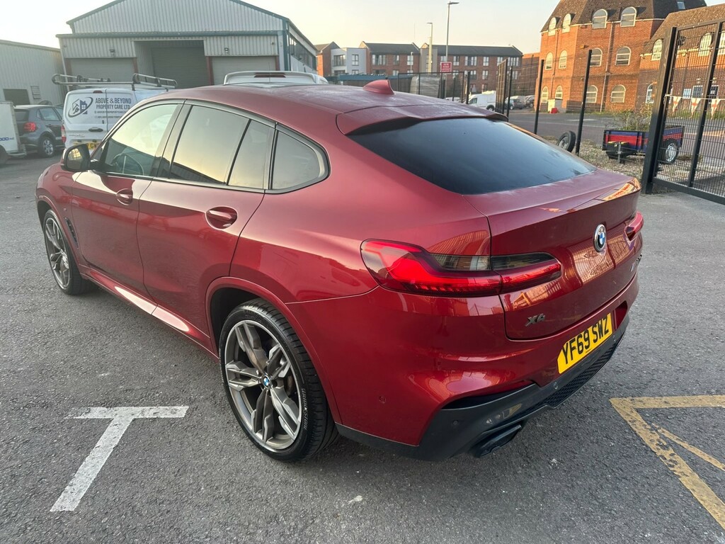 BMW X4 Suv 3.0 X4 M40d 2019 Red #2