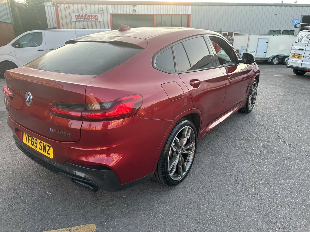 BMW X4 Suv 3.0 X4 M40d 2019 Red #4