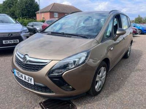 Vauxhall Zafira Tourer Mpv 2.0 Cdti Exclusiv 2014 Brown #2