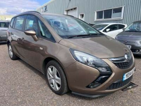 Vauxhall Zafira Tourer Mpv 2.0 Cdti Exclusiv 2014 Brown