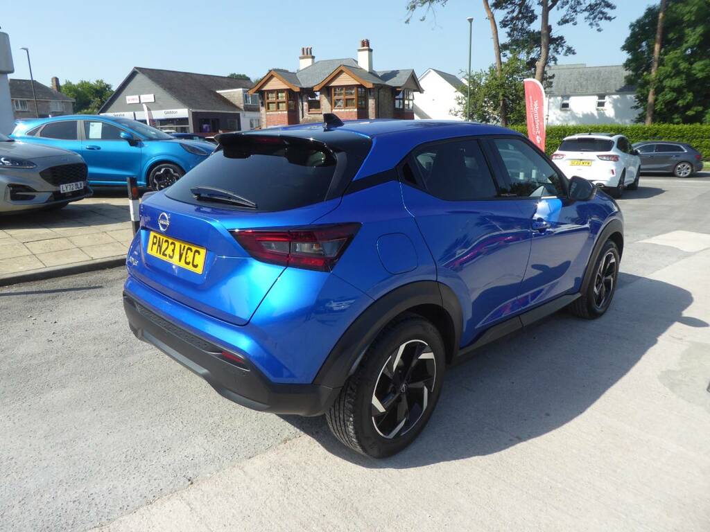 Nissan Juke 1.0 Dig-t N-connecta Navigation 114 Ps 1 Owner Fro PN23VCC Blue #3