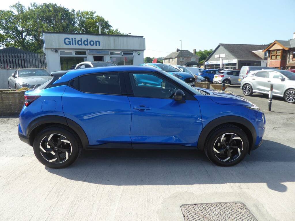 Nissan Juke 1.0 Dig-t N-connecta Navigation 114 Ps 1 Owner Fro PN23VCC Blue #2