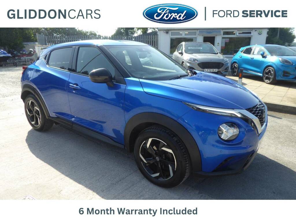 Nissan Juke 1.0 Dig-t N-connecta Navigation 114 Ps 1 Owner Fro Blue