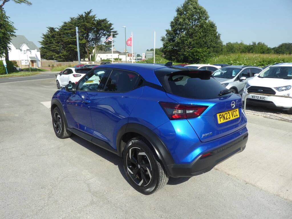 Nissan Juke 1.0 Dig-t N-connecta Navigation 114 Ps 1 Owner Fro PN23VCC Blue #5