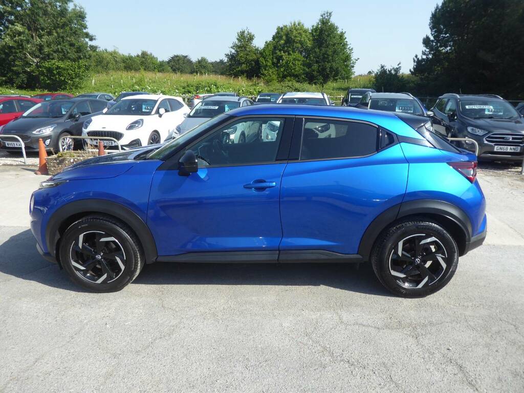 Nissan Juke 1.0 Dig-t N-connecta Navigation 114 Ps 1 Owner Fro PN23VCC Blue #6