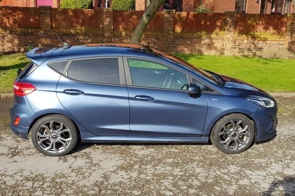 Ford Fiesta 1.0 Ecoboost Hybrid Mhev St-line Edition Navigatio Blue