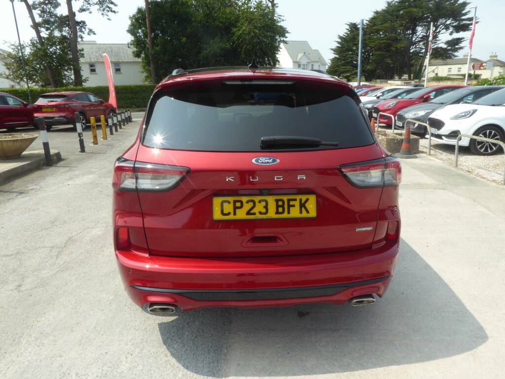 Ford Kuga 2.5 Fhev St-line X Edition Navigation 190 Ps CP23BFK Red #4