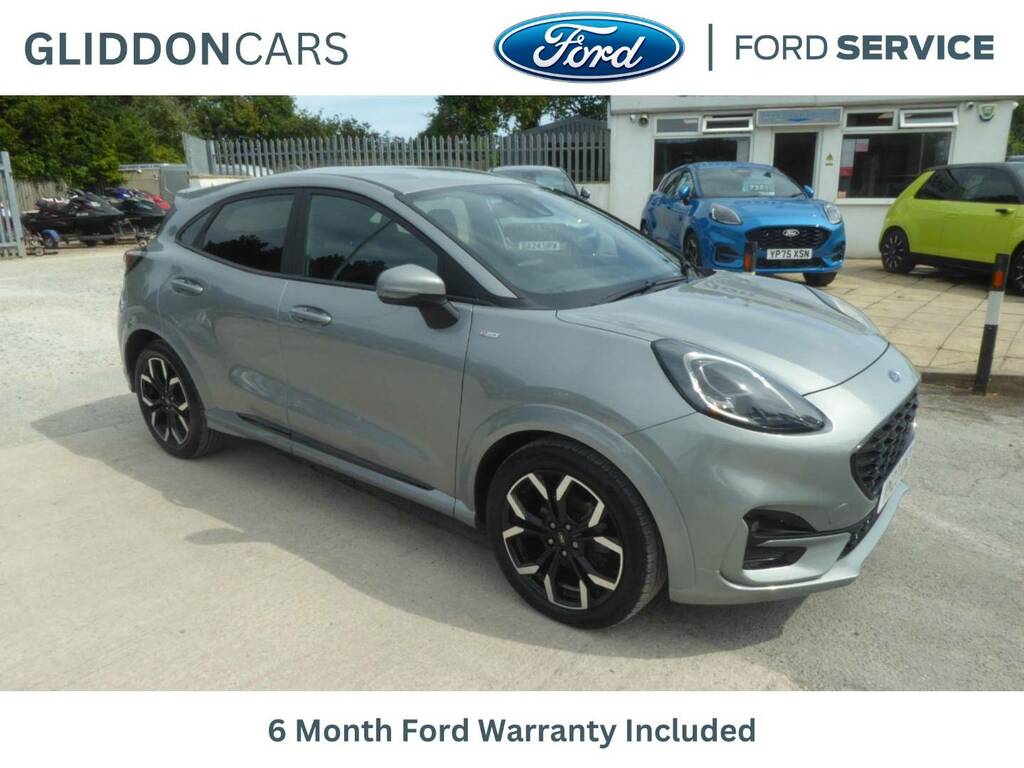 Ford Puma 1.0 Ecoboost Hybrid Mhev St-line X Navigation 125 YH23KNZ Silver