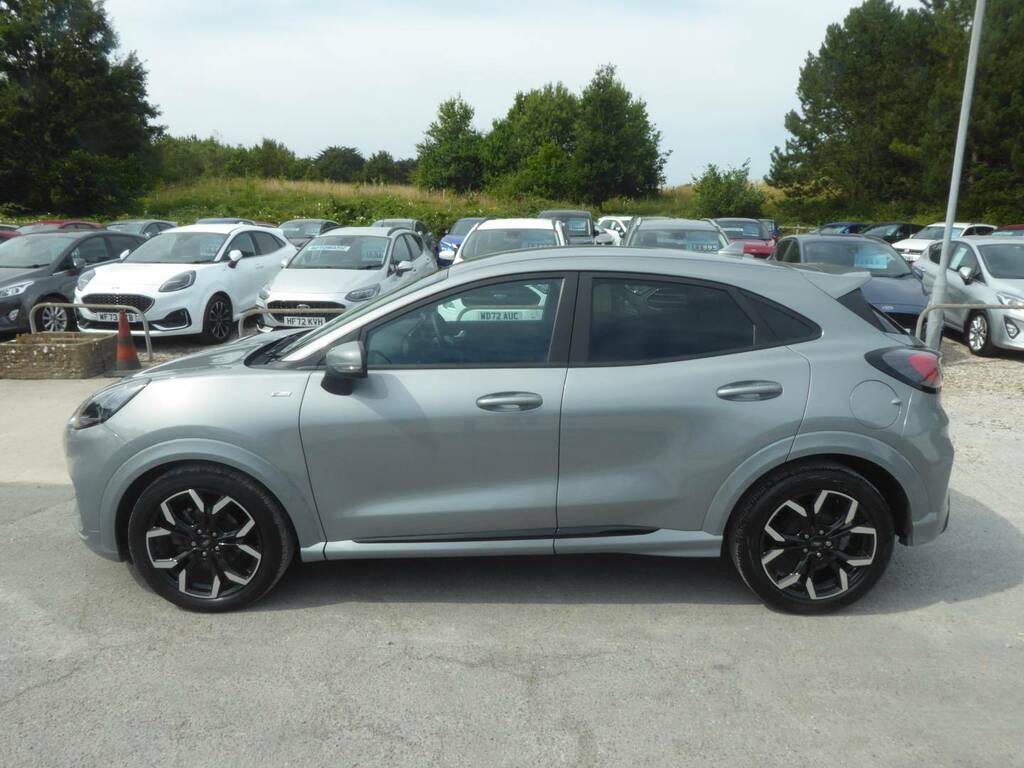 Ford Puma 1.0 Ecoboost Hybrid Mhev St-line X Navigation 125 YH23KNZ Silver #6