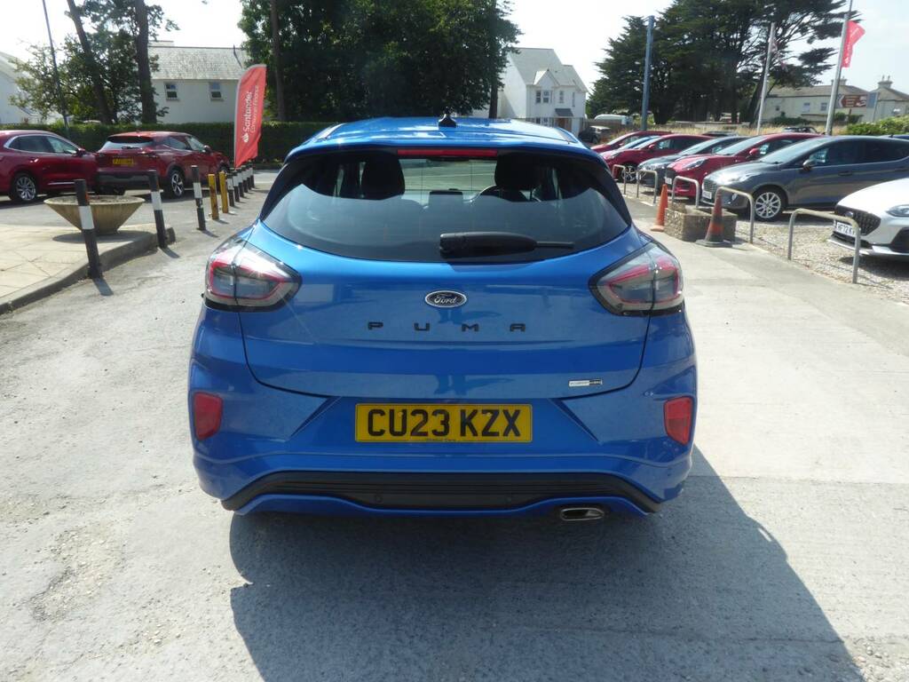 Ford Puma 1.0 Ecoboost Hybrid Mhev St-line Navigation 125 Ps CU23KZX Blue #3