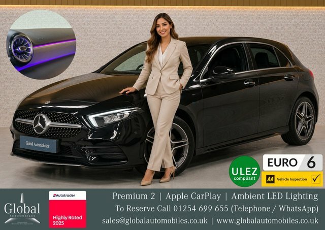 Mercedes-Benz A Class 1.3 A250e 15.6Kwh Amg Black
