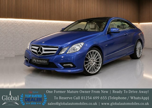 Mercedes-Benz E Class 3.0 E350 Cdi V6 Blue
