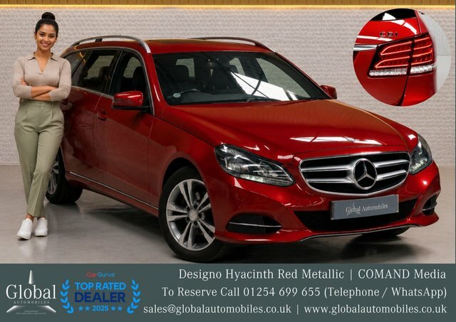 Mercedes-Benz E Class 2.1 E220 Cdi Se Red #2