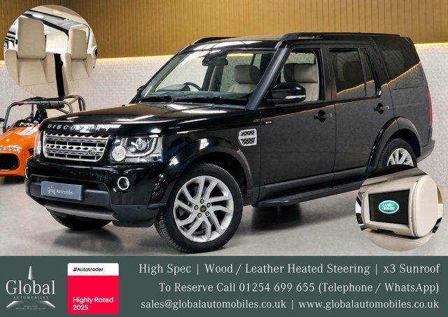 Land Rover Discovery 4 3.0 Sd V6 Hse Black
